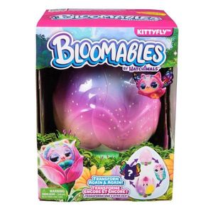 Figurina de plus surpriza, Hatchimals, Bloomables, Kittyfly, 6072450 imagine