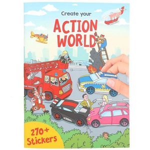 Carte cu stickere, Depesche, Action World imagine