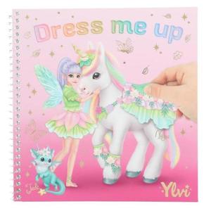Carte cu stickere, Depesche, Dress Me Up Ylvi imagine