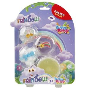 Slime Paulinda, Super Putty, Rainbow, 80 ml imagine