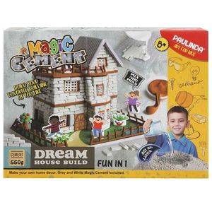 Set de creatie, Paulinda, Magic Ciment, Construieste-ti casa visurilor imagine