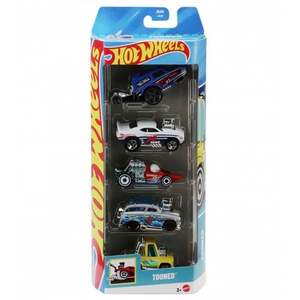 Set 5 masinute Hot Wheels, Tooned, JBJ85 imagine