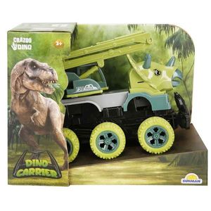 Vehicul dinozaur, Crazoo, Dino Carrier, 17 cm imagine