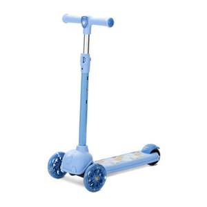 Trotineta, Lorelli Jetster, pana la 20 kg, maner reglabil 3 eozitii, roti cu leduri colorate, frana de picior, Blue imagine