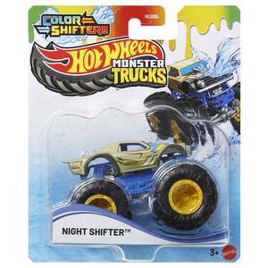 Masina de teren, Hot Wheels, Color Shifters, Night Shifter, JDV87 imagine