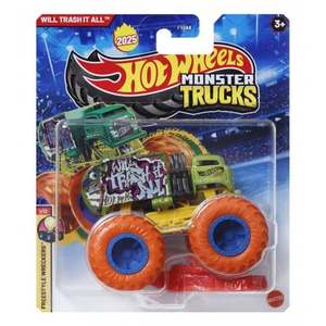 Masinuta Hot Wheels, Monster Truck, Will Trash It All, JCF04 imagine