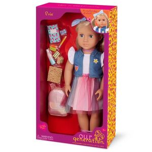 Papusa Evie in prima zi de scoala, Our Generation, 46 cm imagine
