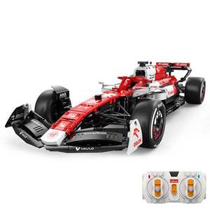 Set constructie masinuta cu telecomanda, Rastar, Alfa Romeo, F1 C42, 1: 8, 2261 piese imagine