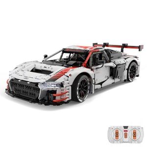 Set constructie masinuta cu telecomanda, Rastar, Audi R8 GT3, 1: 8, 3322 piese imagine