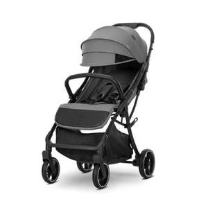 Carucior sport, Lorelli Minori, sistem de pliere cu o singura mana, spatar reglabil cu mecanism, husa textila UV 50+, Grey imagine