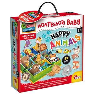Joc educativ, Lisciani Montessori, Lumea animalelor imagine