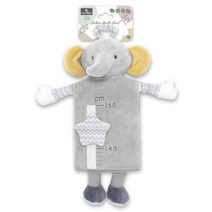 Taliometru din plus, Lorelli, scala de masurare de la 60 la 150 cm, 0 luni+, Elephant Grey imagine