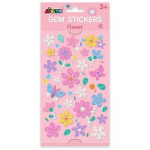 Set abtibilduri, Avenir, Gem Stickers, Flowers imagine
