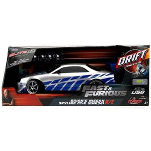 Masina cu telecomanda, Jada, Fast And Furious, Nissan Skyline, 1: 10 imagine