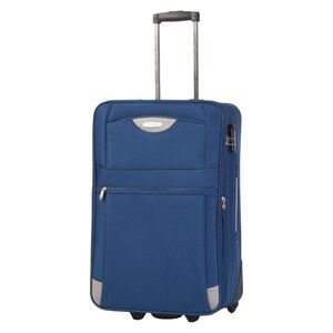 Troler Lamonza Atlanta, albastru, 65 x 41 x 24 cm imagine