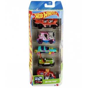 Set 5 masinute Hot Wheels, Hw Fun Park, JBJ88 imagine