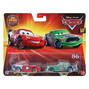 Set 2 masinute din metal, Disney Cars, Lightning McQueen si Chick Hicks, JDH47 imagine