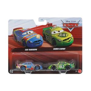 Set 2 masinute din metal, Disney Cars, Sage Vanderspin si Darren Leadfoot, JDH52 imagine