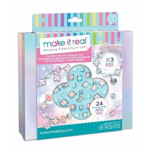 Set de creat bijuterii, Make It Real, Clover The Top, 28 piese imagine