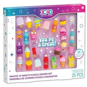 Set guma de sters, 3C4G, Snack and Sweets, 25 piese imagine