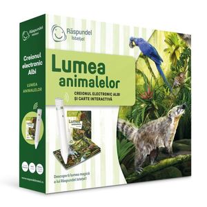 Pachet Raspundel Istetel - Creion si carte Lumea animalelor imagine