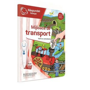 Raspundel Istetel - Carte cu autocolante Mijloace de transport imagine