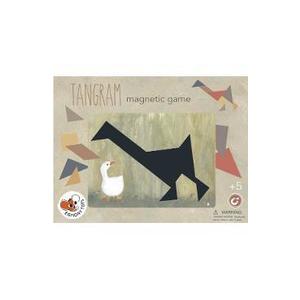 Joc magnetic: Tangram imagine