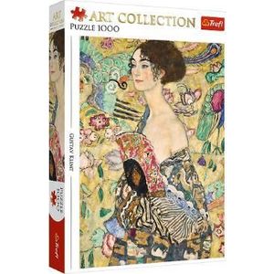 Puzzle 1000. Gustav Klimt: Doamna cu evantai imagine