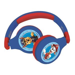 Casti wireless pliabile pentru copii Paw Patrol, LEXIBOOK, 18x17x7.5 cm, plastic/textil, albastru imagine
