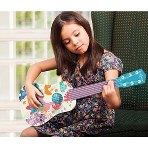 Prima mea chitara Disney Stitch, LEXIBOOK, 53 cm, plastic/nailon, multicolor imagine