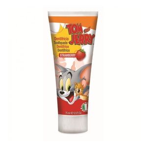 Pasta de Dinti cu Capsuni pentru Copii Tom and Jerry Naturaverde Kids, 75 ml imagine