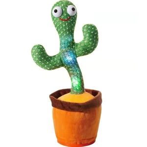 Cactus vorbitor cu iluminare LED, Gonga Verde imagine