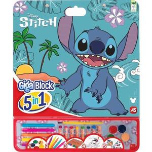Set pentru desen. Giga block. Stitch 5 in 1 imagine