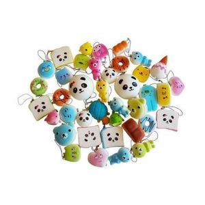 Set jucarii Squishy Mix, tip breloc 12 buc diferite imagine