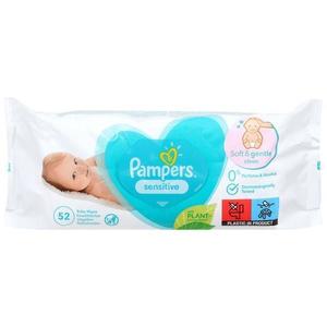 SHORT LIFE - Servetele Umede pentru Pielea Sensibila a Bebelusilor - Pampers Sensitive, 52 buc imagine