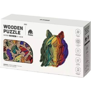 Puzzle lemn Cal imagine