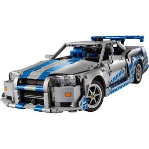 LEGO Technic - Masina Nissan Skyline GT-R (R34) din Mai furios, mai iute (42210) | LEGO imagine