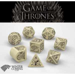 Set zaruri - Game of Thrones - Stark Dice Set | Q-Workshop imagine