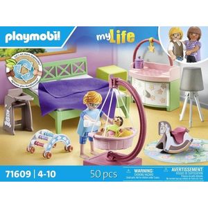 Set joaca - My Life - Dormitor cu colt de joaca pentru bebelusi | Playmobil imagine