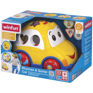 Jucarie interactiva - Rhymes & Sorter Car | Winfun imagine