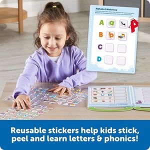 Set activitati educative cu abtibilduri - Litere si sunete (engleza) | Learning Resources imagine