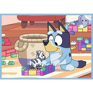 Puzzle 4in1 - Bluey si lumea ei | Trefl imagine