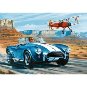 Puzzle 1000 piese - Tea Time - Cursa in desert | Trefl imagine