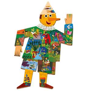 Puzzle 24 piese - Woody Story Puzzle - Pinocchio | Ludattica imagine