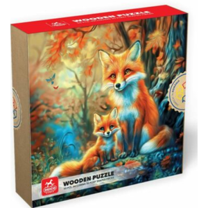 Puzzle 50 piese - Vulpe | Deico Games imagine