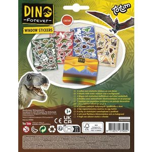 Abtibilduri repozitionabile - Dinozauri | Totum imagine