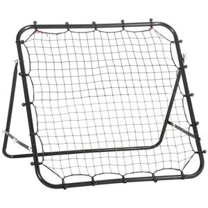 HOMCOM Rebounder pentru antrenament sportiv, plasă de return ajustabilă pentru fotbal și mai mult | Aosom Romania imagine