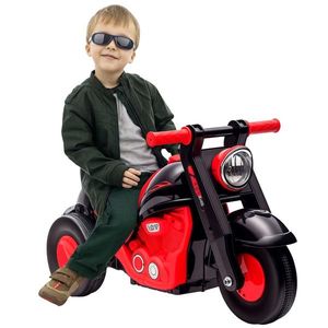 AIYAPLAY Moto portdră pentru copii moto draisienne cu muzică și bule, roti late pentru copii de 2-5 ani 80 x 35, 5 x 42 cm negru | Aosom Romania imagine