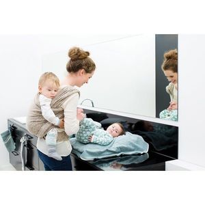 Sistem de purtare wrap tesut Jacquard Babylonia BB-Slen 490 cm Champagne imagine