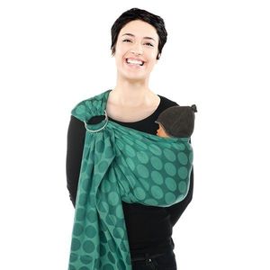 Sistem de purtare sling Jacquard BB-Sling Babylonia Wasabi imagine